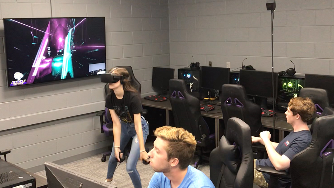 Olivet's Division 2 Beat Saber Esports Team has gained a reputation as a force to be reckoned with!