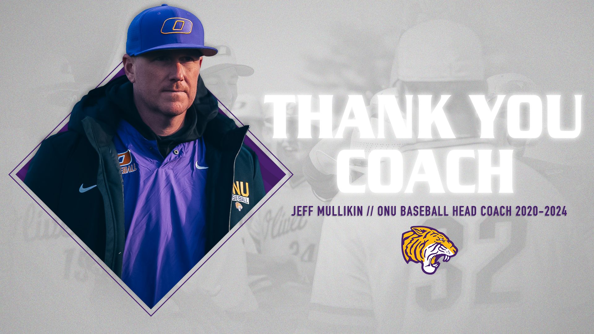 JEFF MULLIKIN STEPS DOWN AS HEAD BASEBALL COACH