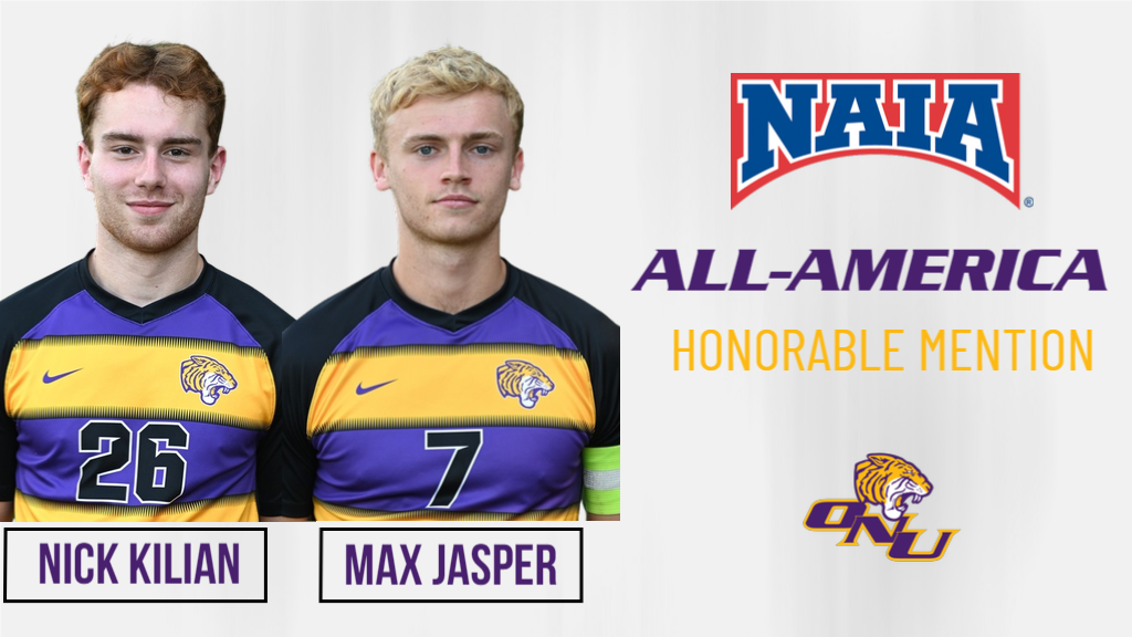 JASPER AND KILIAN SELECTED AS NAIA ALL-AMERICA HONORABLE MENTIONS