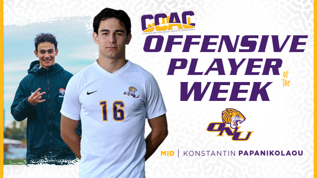 PAPANIKOLAOU HIGHLIGHTS CCAC PLAYERS OF THE WEEK AWARDS