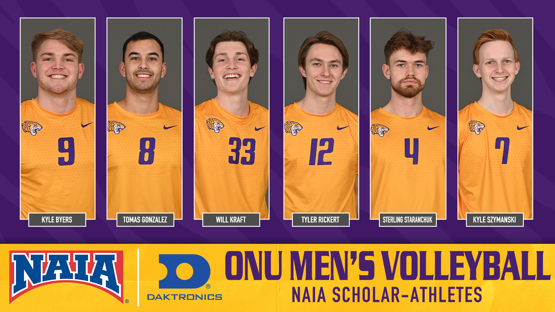 MEN’S VOLLEYBALL NAMES SIX TO NAIA SCHOLAR-ATHLETE HONOR ROLL