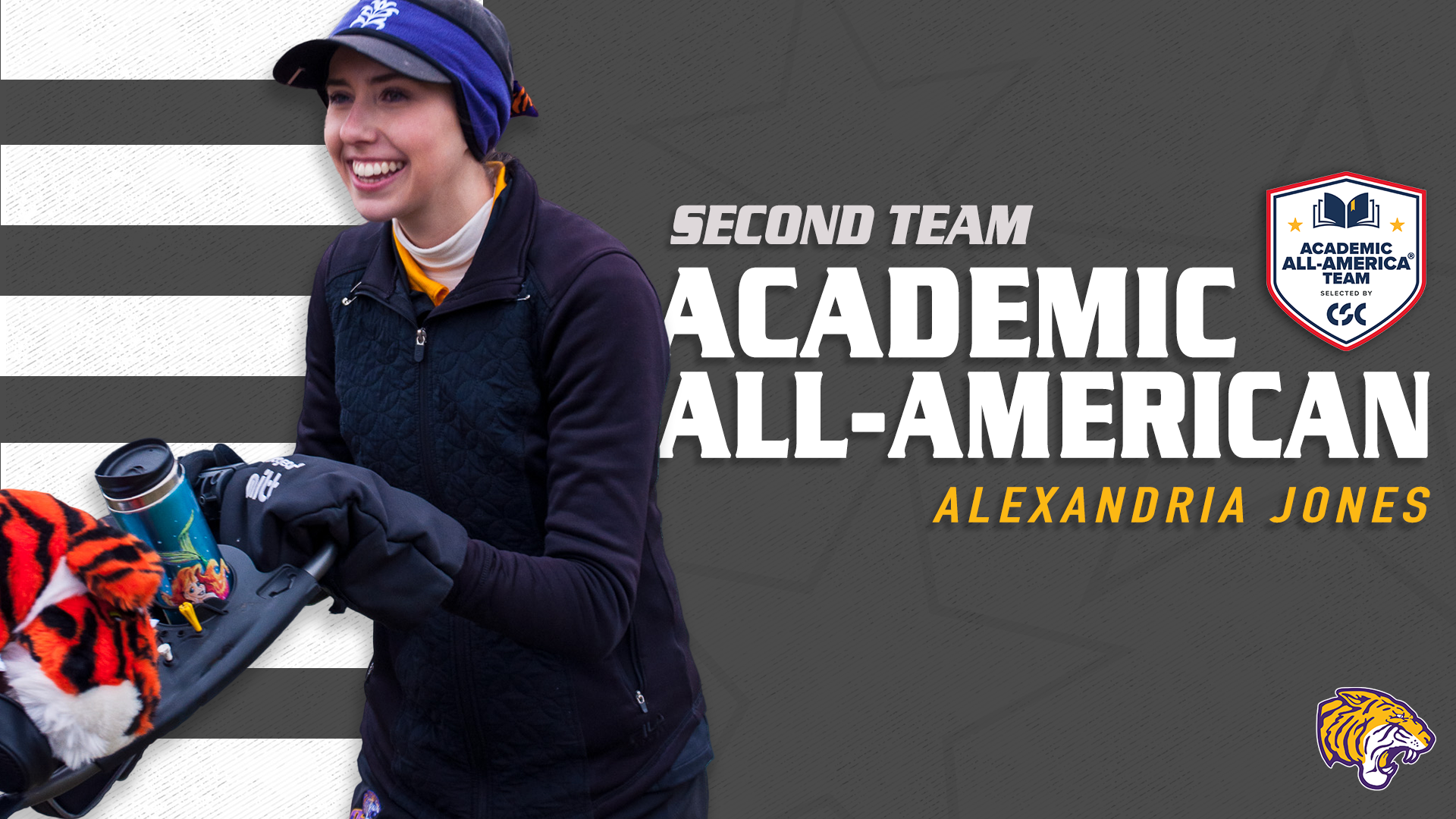 JONES NAMED TO CSC ACADEMIC ALL-AMERICA SECOND TEAM