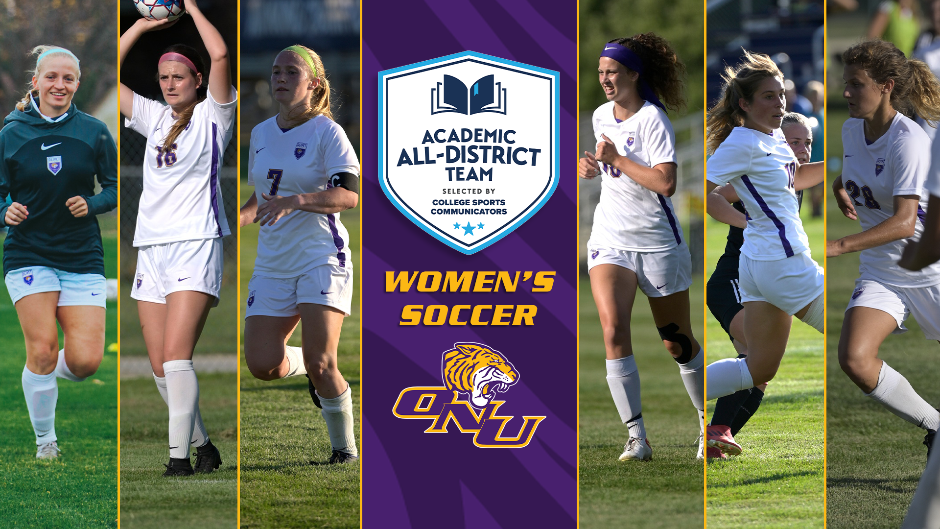 ONU PLACES SIX ON THE COSIDA ACADEMIC ALL-DISTRICT WOMEN’S SOCCER TEAM