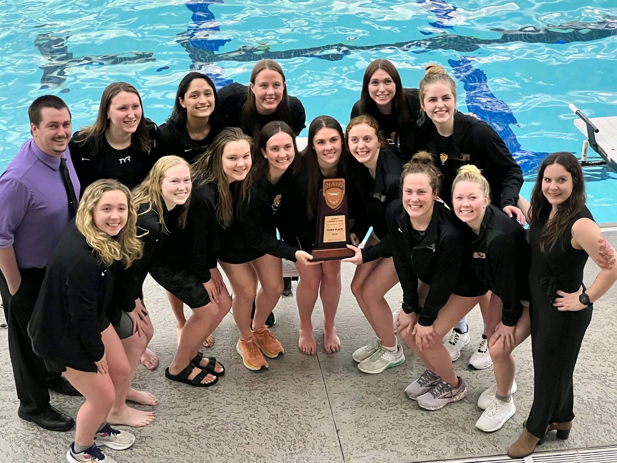 WOMEN PLACE THIRD, MEN EIGHTH AT NAIA SWIMMING & DIVING CHAMPIONSHIPS