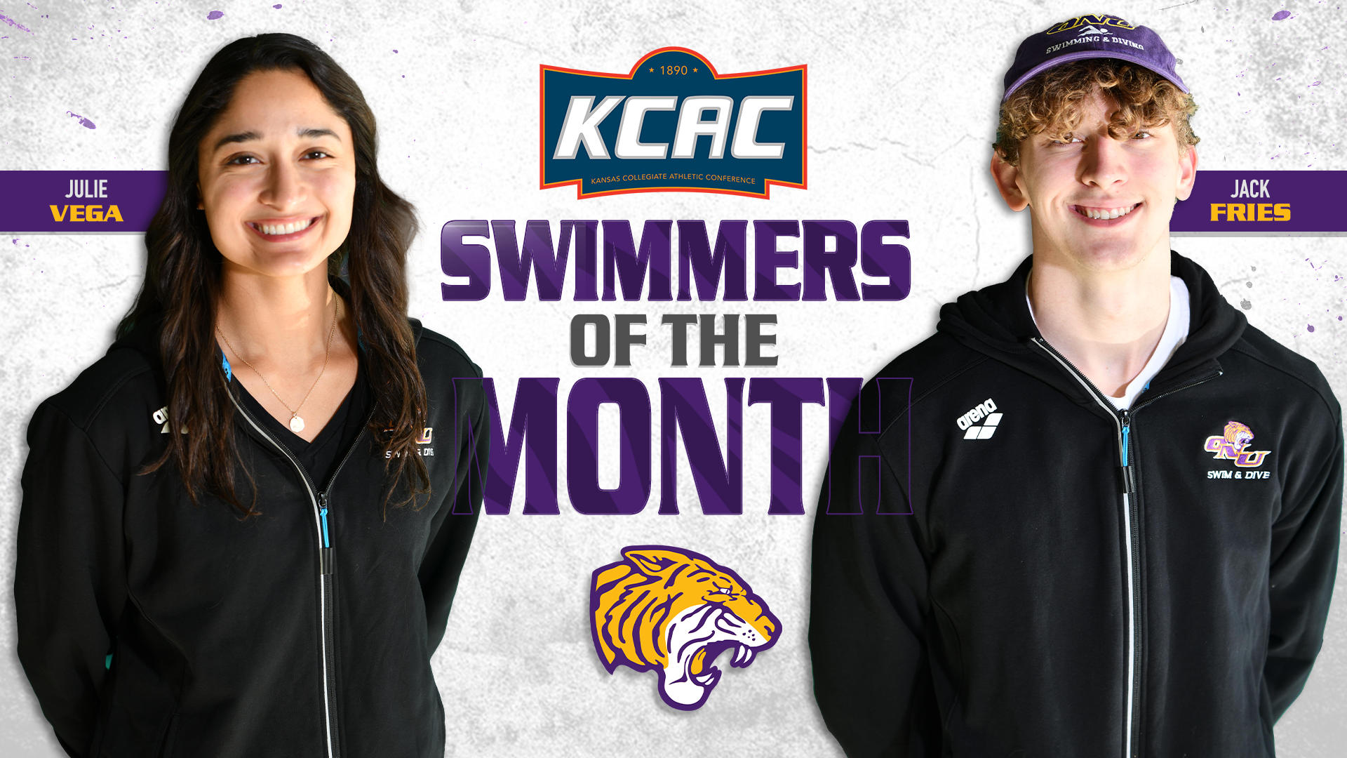ONU SWEEPS KCAC SWIMMER OF THE MONTH ACCOLADES
