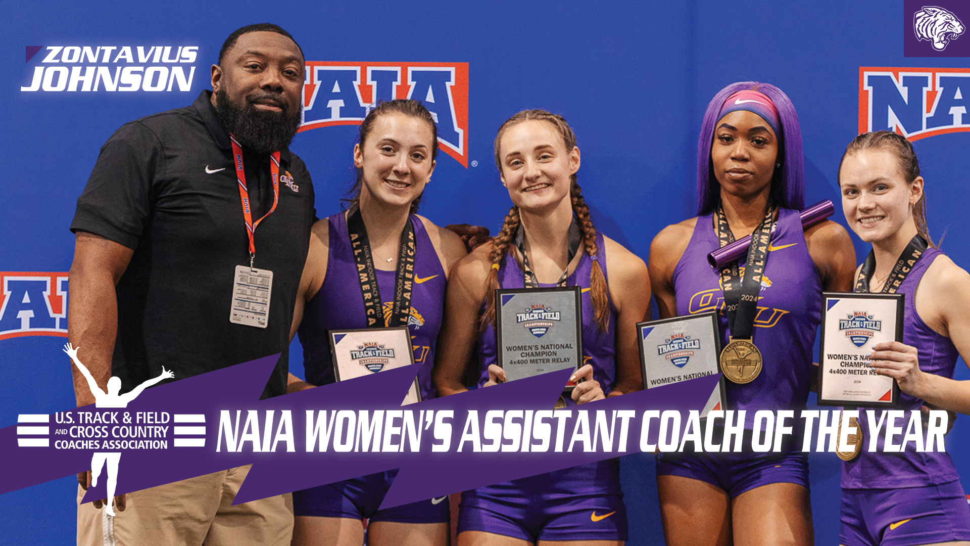 ZONTAVIUS JOHNSON NAMED NAIA WOMEN’S ASSISTANT COACH OF THE YEAR