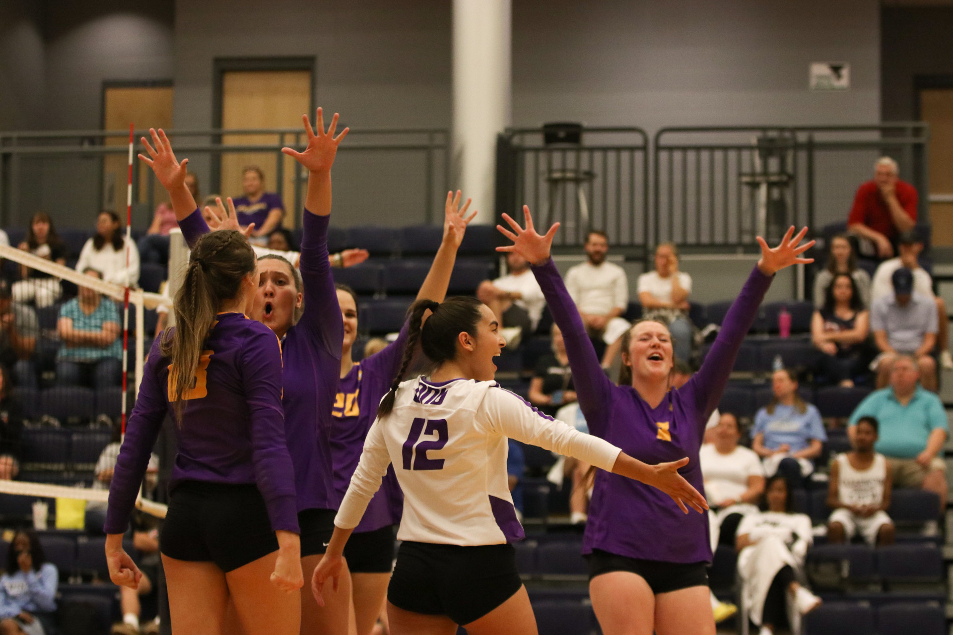 TIGERS MAKE QUICK WORK OF TROLLS; WIN IN STRAIGHT SETS